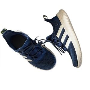 Adidas Boys Blue Kaptir Cloudfoam EF7241 Running Shoes kids 5.5